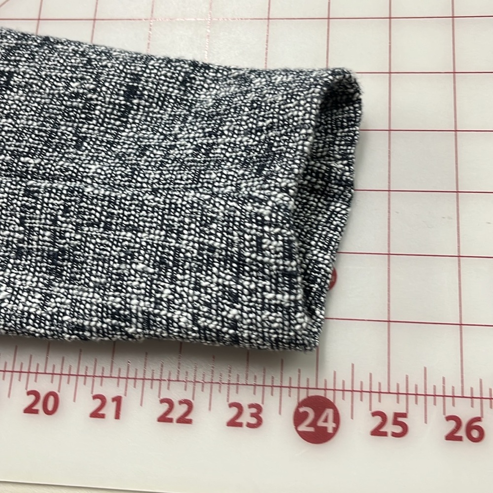 Women's Black and White Tweed Jacket - Picture 12 of 16